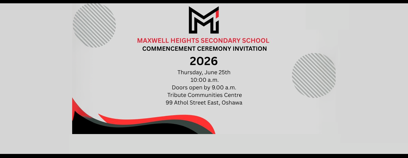 Commencement Info